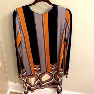 JB by Julie Brown mod geometric print dress